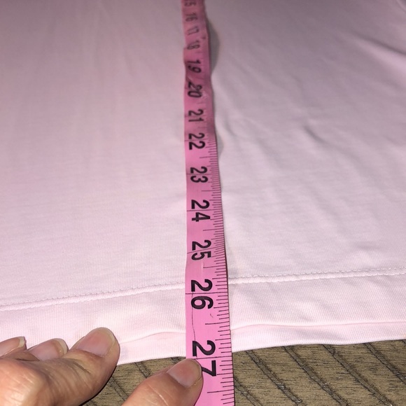 Burberry Golf Novo Check Plaid Collar Soft Pink White trim. Course 2 cocktails! - Picture 15 of 17